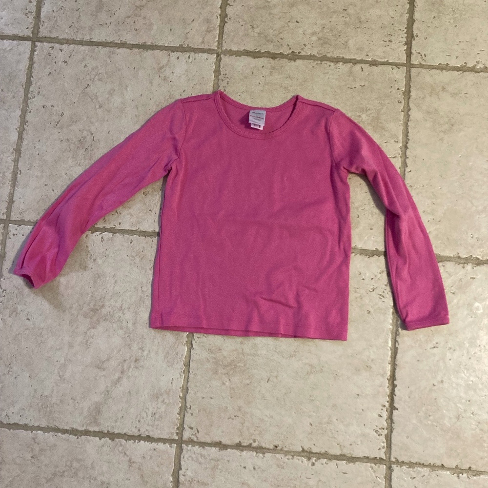 Hanna Andersson 100% Pima Cotton Long Sleeve Shirt Size 120 cm US 6-7